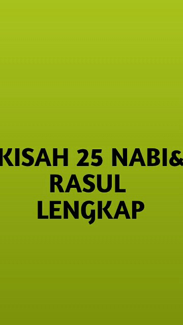 Kisah Nabi Dan Rasul Terdapat Banyak Kisah Nabi Dan Rasul Lengkap