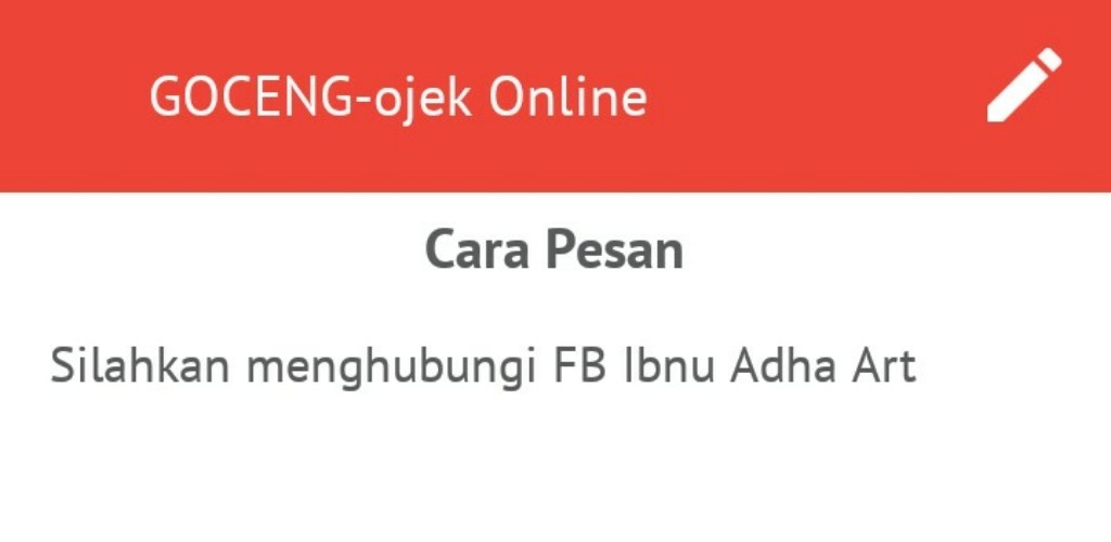 Goceng Ojek Online Yo Download Aplikasi Ini