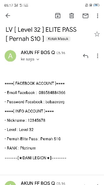 Jual Akun Free Fire Murah Jual Akun Free Fire Murah