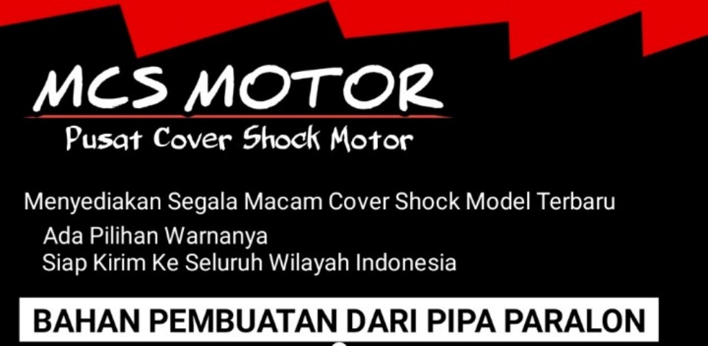 Mcs Motor Jual Cover Shock Menyediakan Cover Shock Motor Model Terbaru