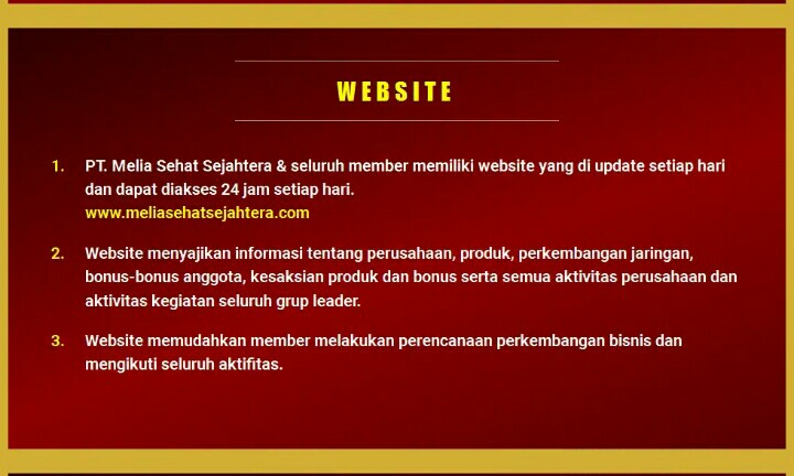 MELIA SEHAT SEJAHTERA 8