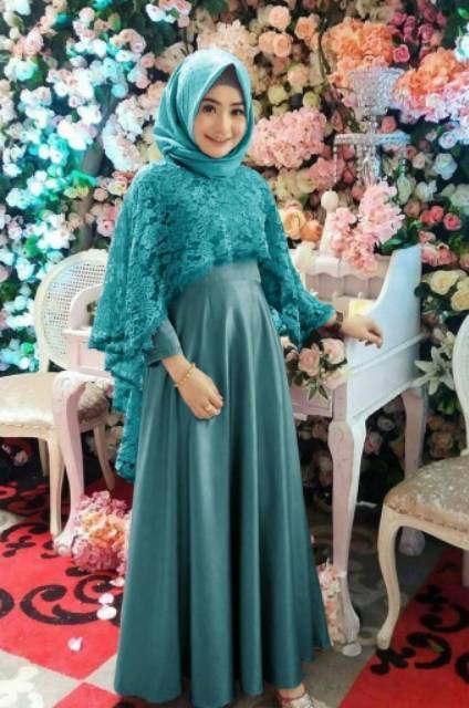 Best seller Gamis jersey supeer brukat 4