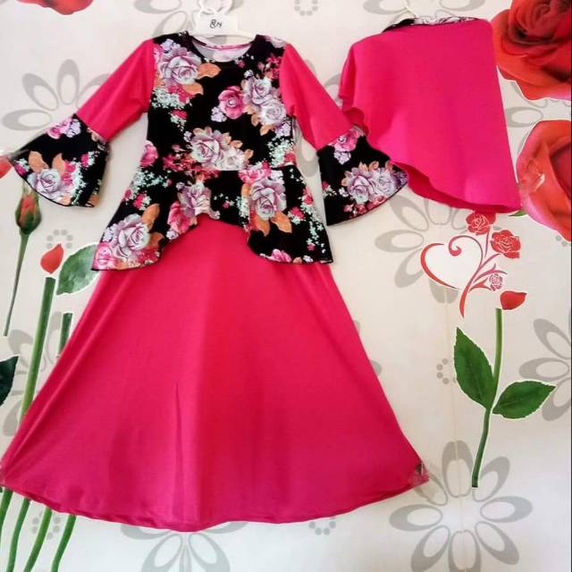 gamis anak usia 7th - 10th