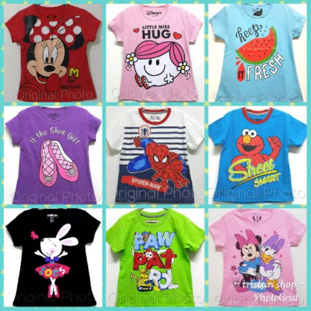 PALING LARIS KAOS ANAK 1 -10 THN