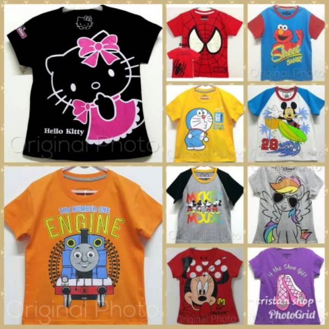 PALING LARIS KAOS ANAK 1 -10 THN 2