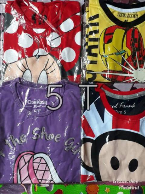 PALING LARIS KAOS ANAK 1 -10 THN 3