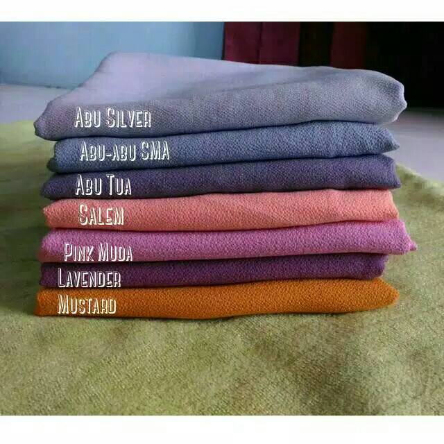 Promo 100rb dpt 3 Pasmina instan bahan bubble crepe buble pop 2