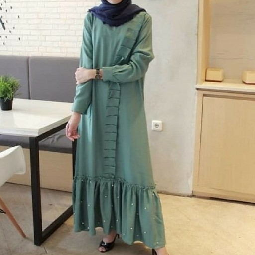 ALIYA PEARL MAXI PEACH MINT 2