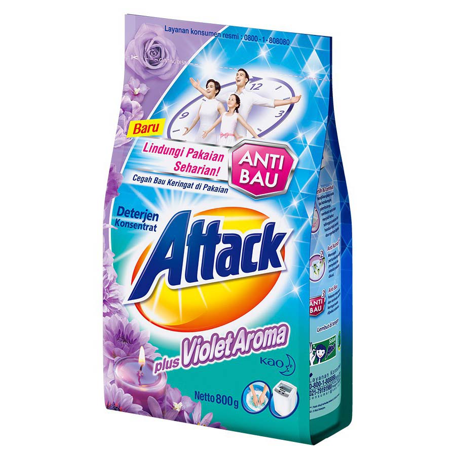 ATTACK VIOLET PERFUME 800GR 2