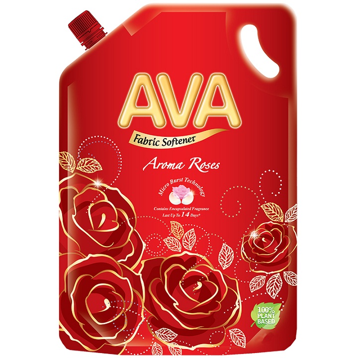 AVA FABRIC SOFTENER AROMA ROSES 900ML 2