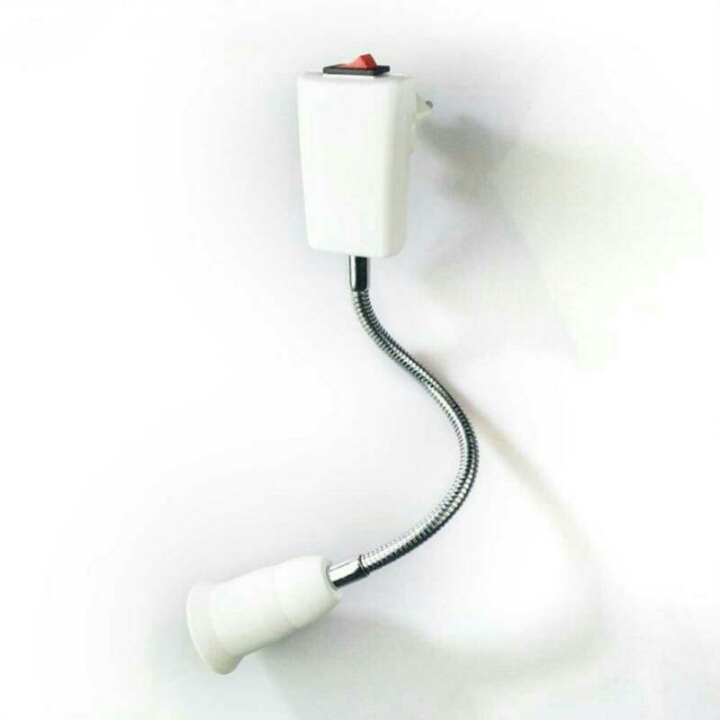 Adapter Ekstensi Lampu E27 EU Plug OMLL6JWHI D3  4