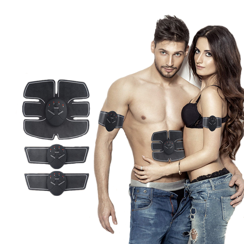 Alat Stimulator Terapi EMS Otot Six Pack ABS Abdominal Muscle Exercise