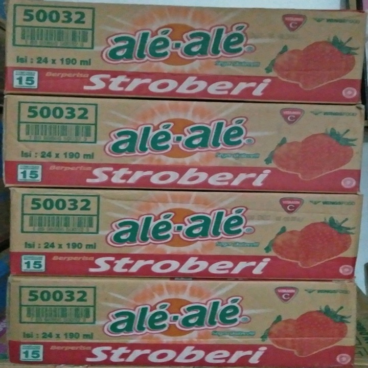 Ale-Ale Stroberi 190ml Dus 2