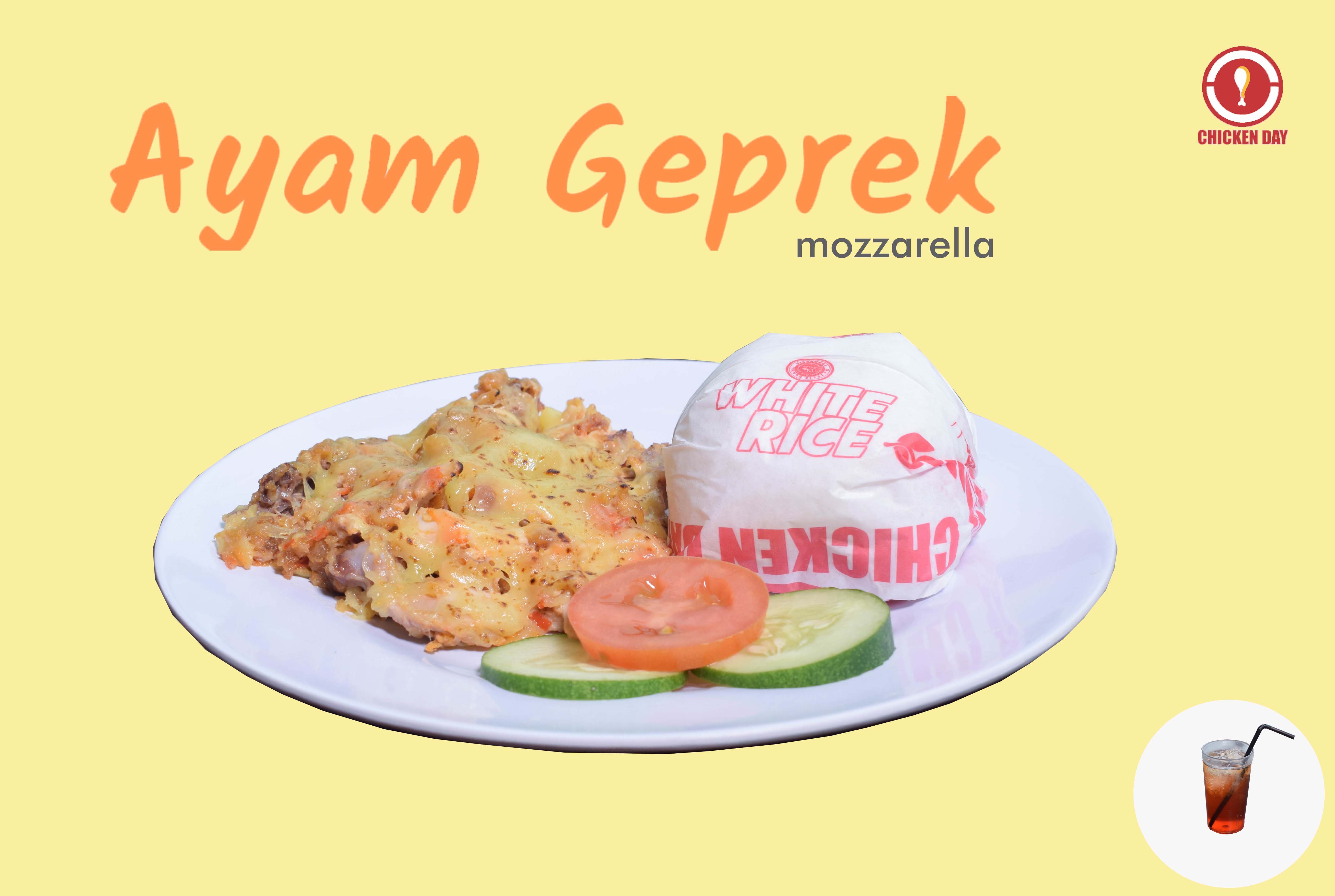 Ayam Geprek Mozzarella 1 (sayap)