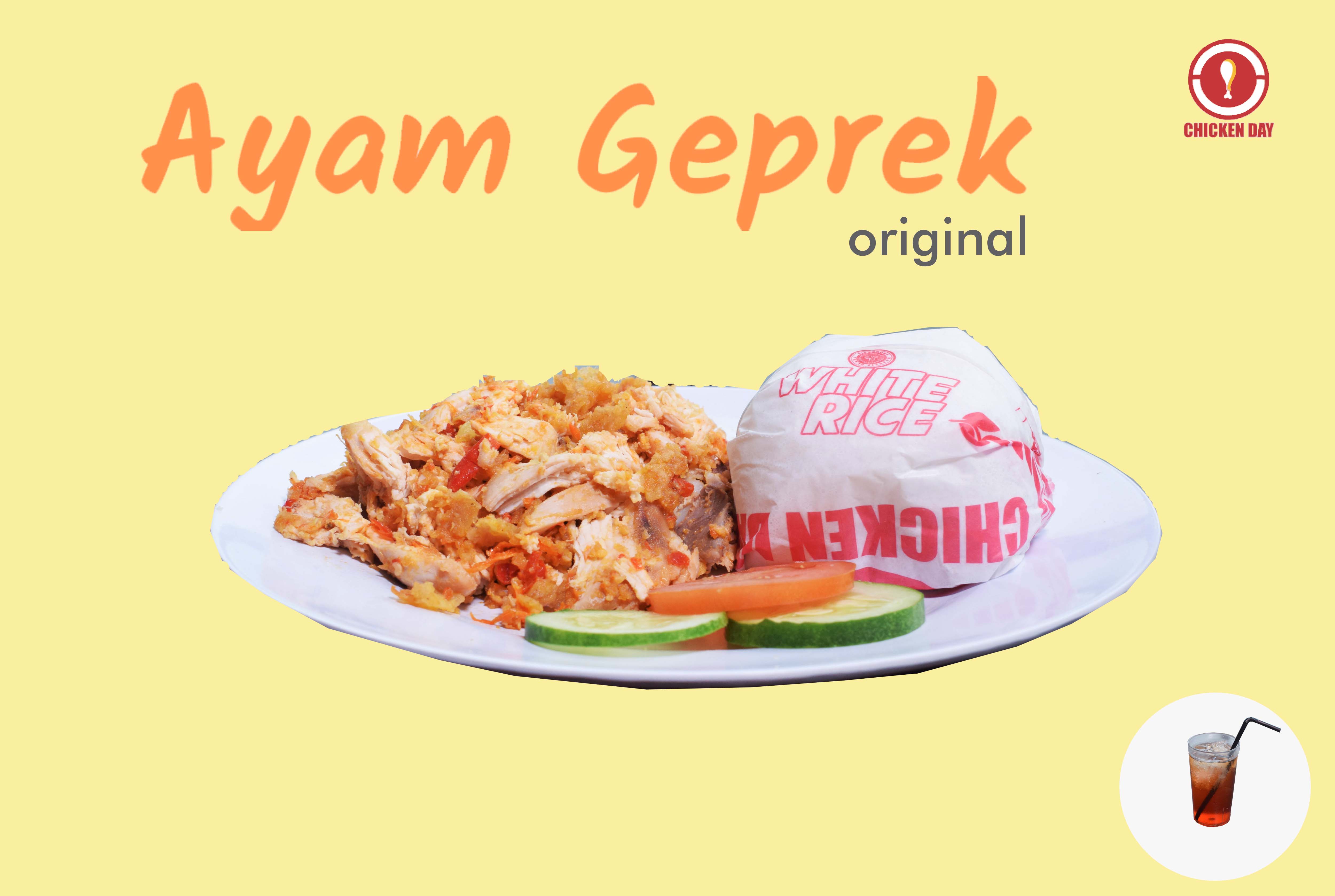 Ayam Geprek Original 1 (Sayap)