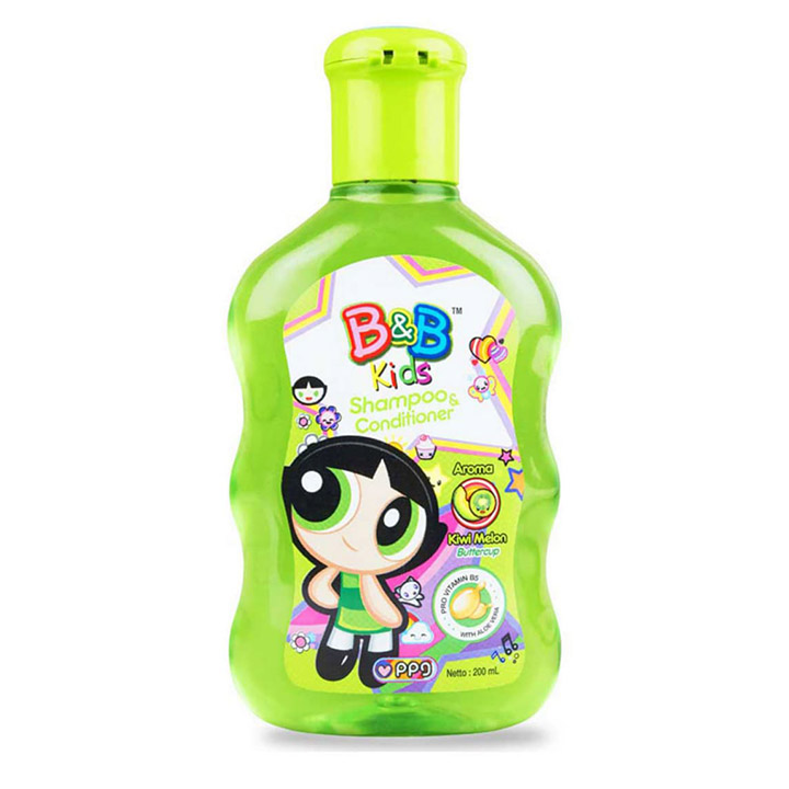 B&B KIDS SHAMPOO&CONDITIONER KIWI MELON 100ML 2