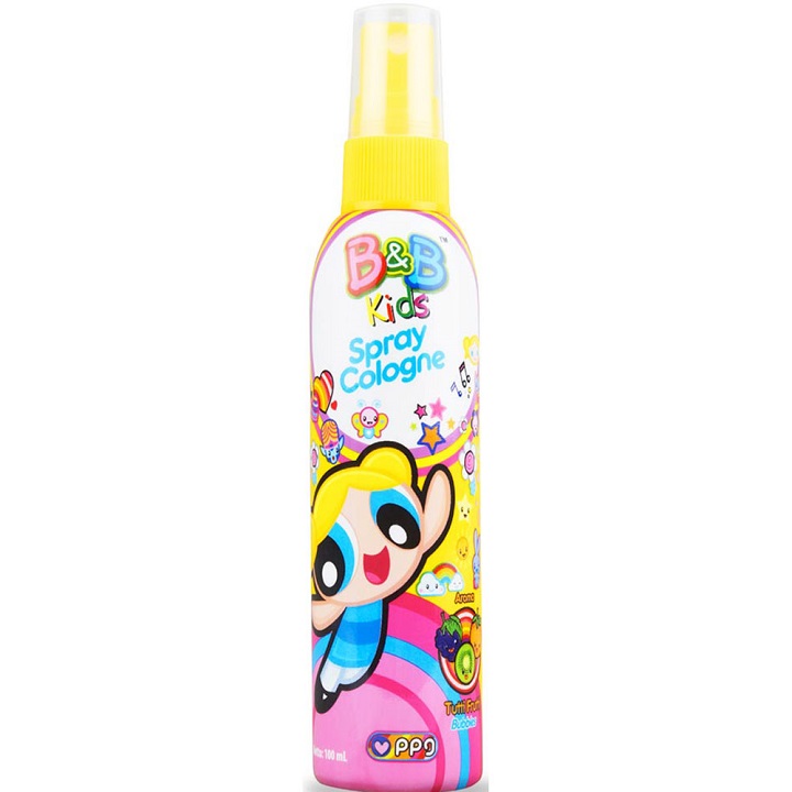 B&B Kids Spray Cologne Tutti Frutti Bubbles 2