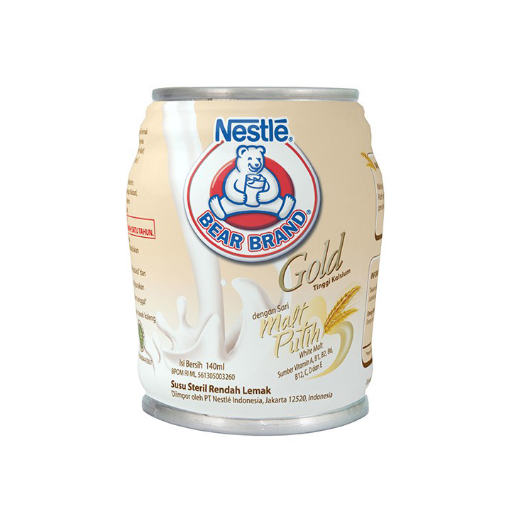 BEAR BRAND GOLD MALT PUTIH 149ML 2