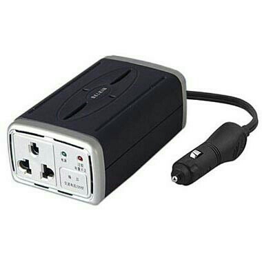 BELKIN Power Inverter Mobil dengan USB Port 85W 220V BNCI01BKL 2