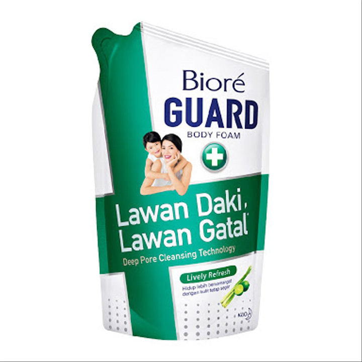 BIORE GUARD BODY FOAM LIVELY REFRESH 450ML 2