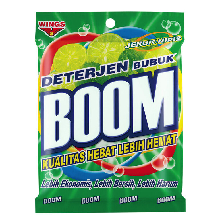 BOOM DETERJEN BUBUK JERUK NIPIS 390GR 2