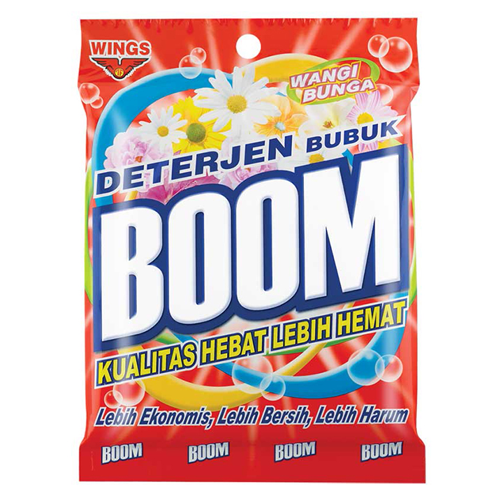 BOOM DETERJEN BUBUK WANGI BUNGA 400GR 2