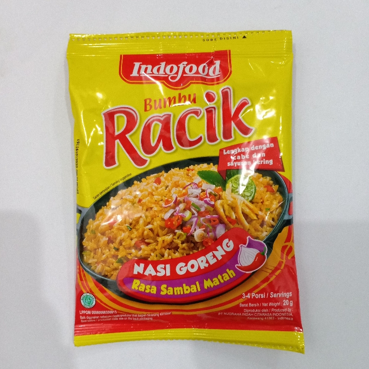 BUMBU RACIK NASI GORENG RASA SAMBAL MATAH 20G 2