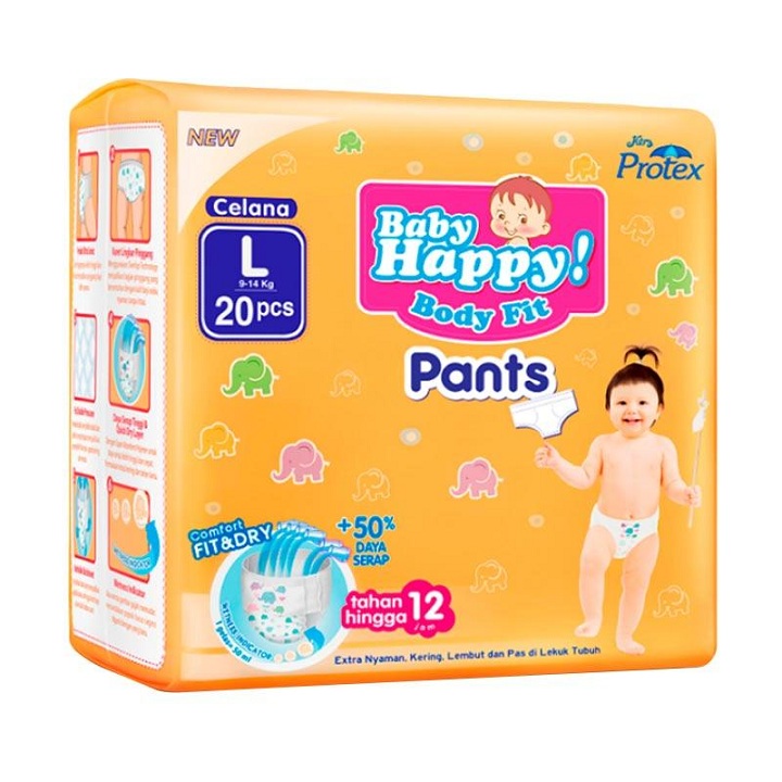 Baby Happy Pants uk L 20 pcs 2