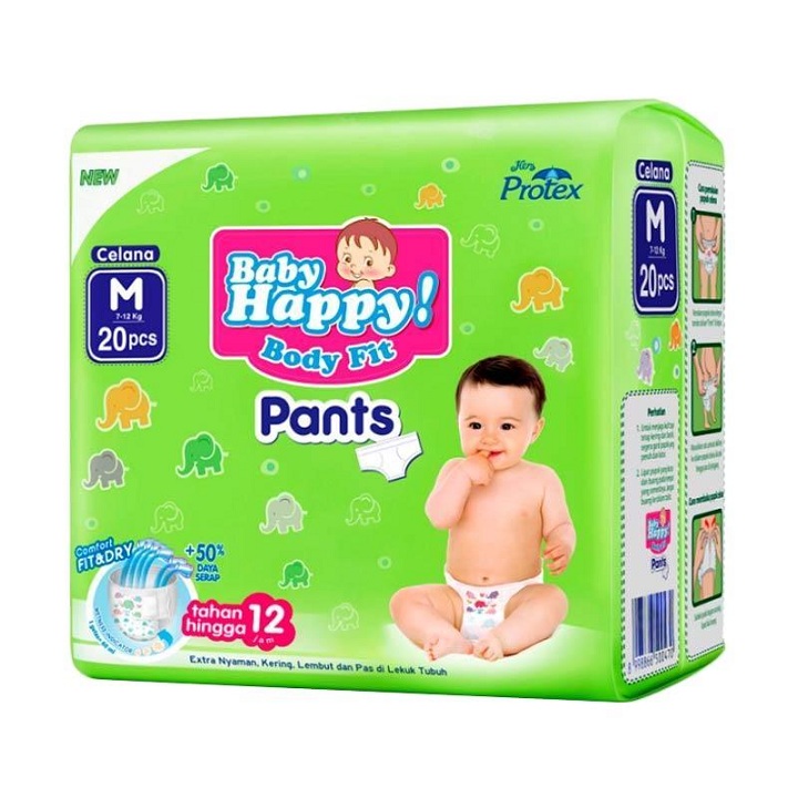 Baby Happy Pants uk M 20 pcs 2