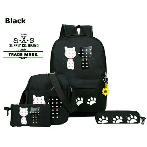 Bacpack Double Cat 4in1 3