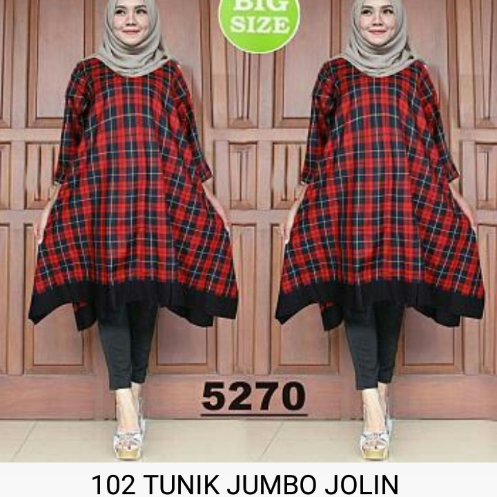 Baju 102 TUNIK JUMBO BERRY 2