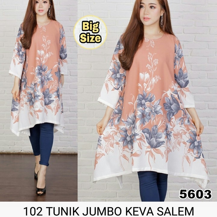 Baju 102 TUNIK JUMBO KEVA 3