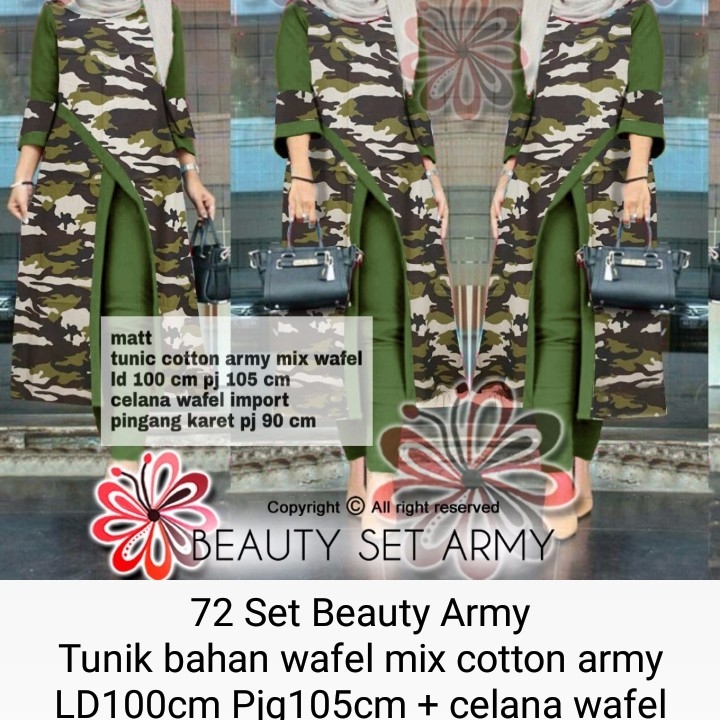 Baju 72 Set Beauty Tunik  2