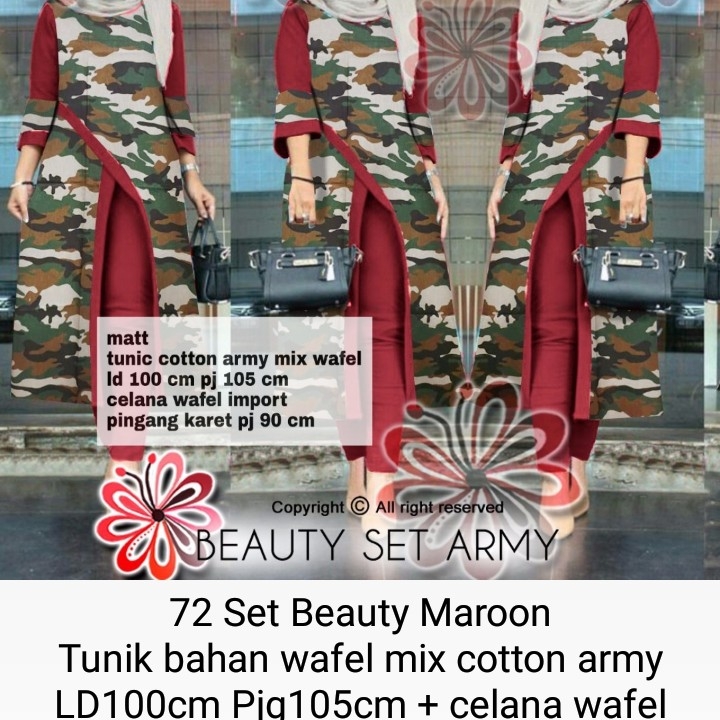 Baju 72 Set Beauty Tunik  3