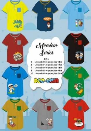 Baju Atasan Koko Anak Dee Eem