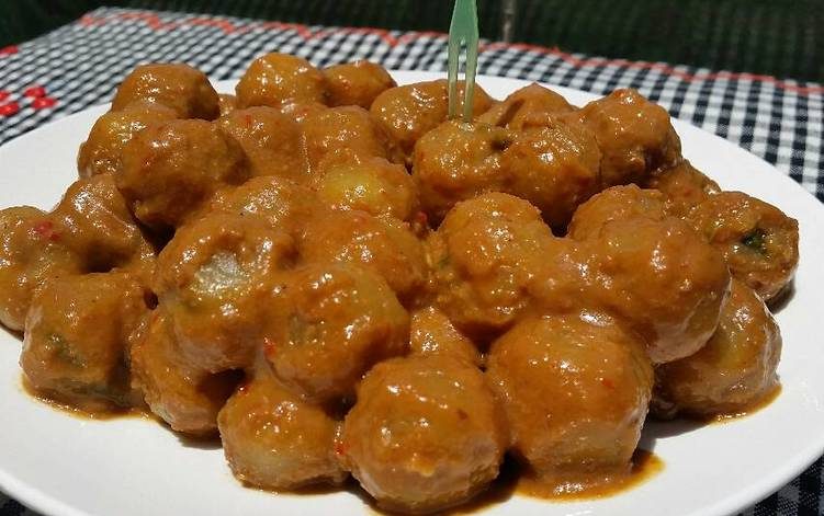 Bakso Goreng Sous Kacang