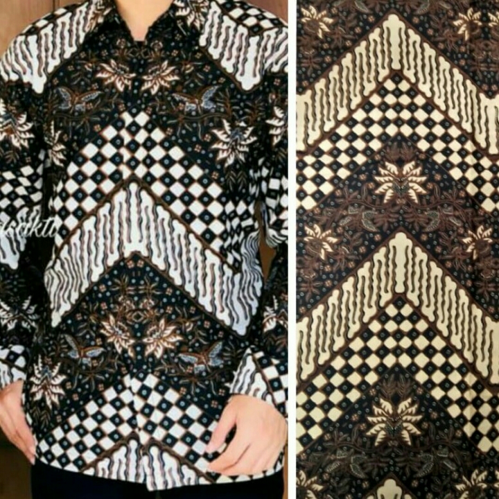 Batik Katun Potongan Lengan Panjang 2