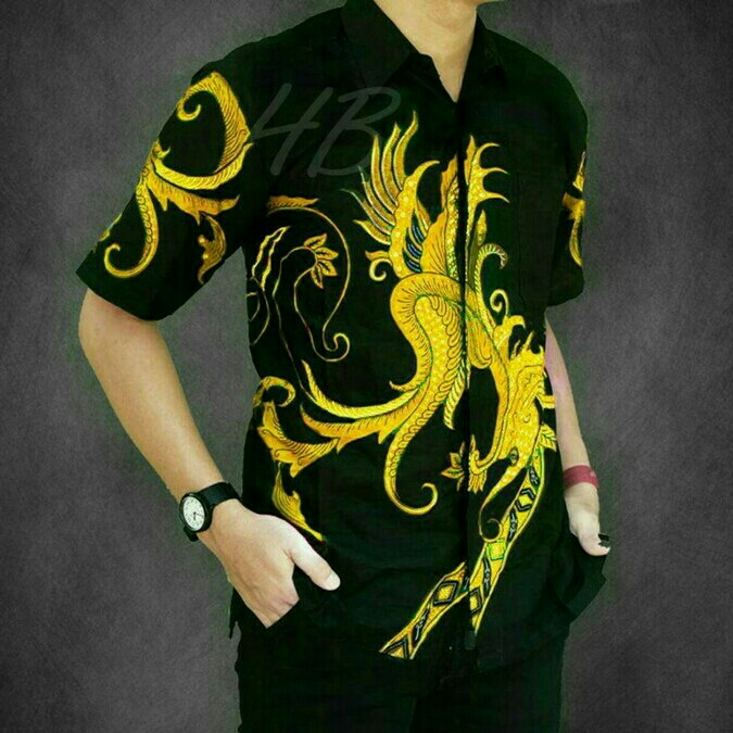 Batik Lengan Pendek Elegan  2