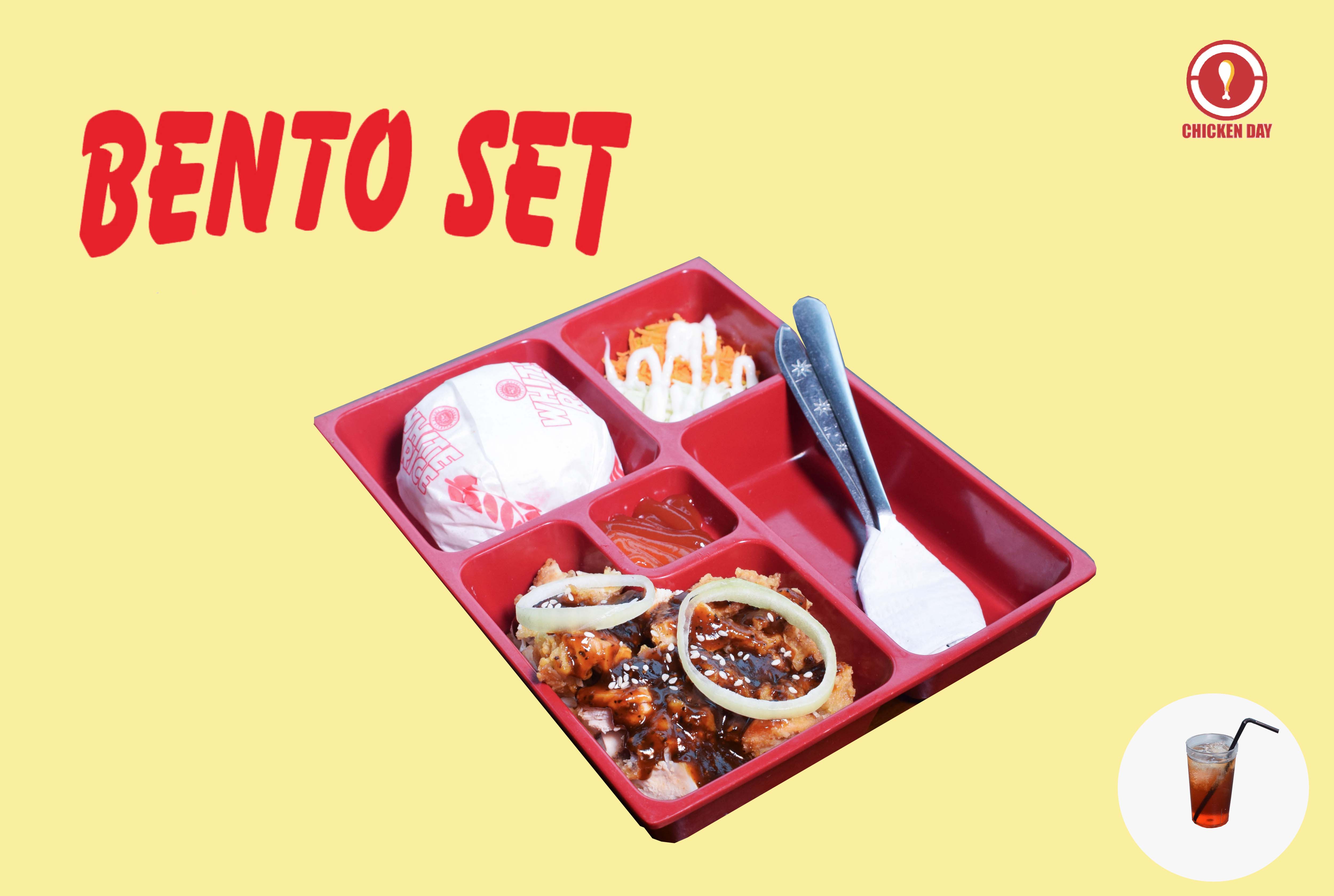 Bento Set (Bolognaise) + es teh