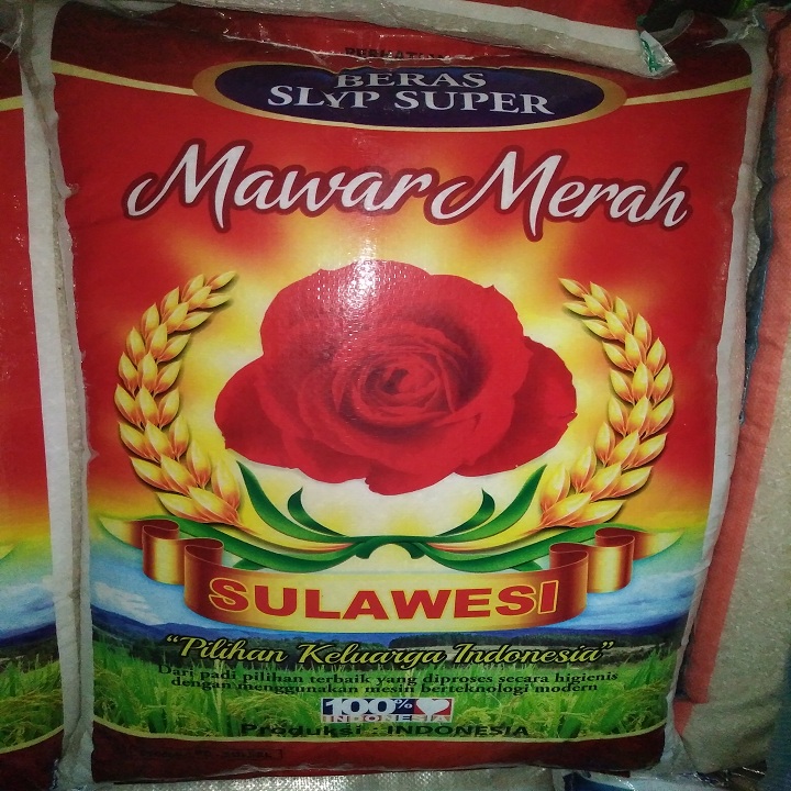 Beras Mawar Merah 25kg 2