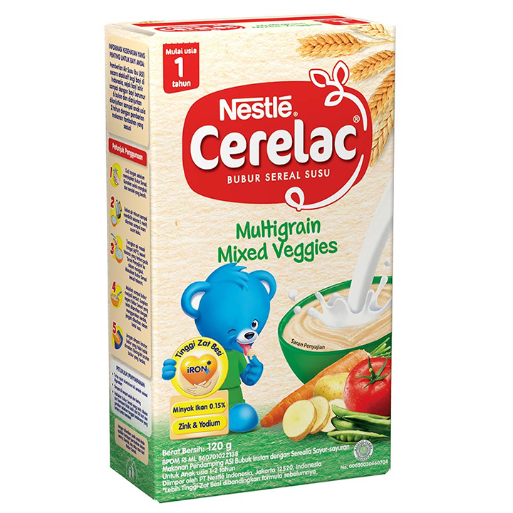 CERELAC MULTIGRAIN MIXED VEGGIES 120GR 2