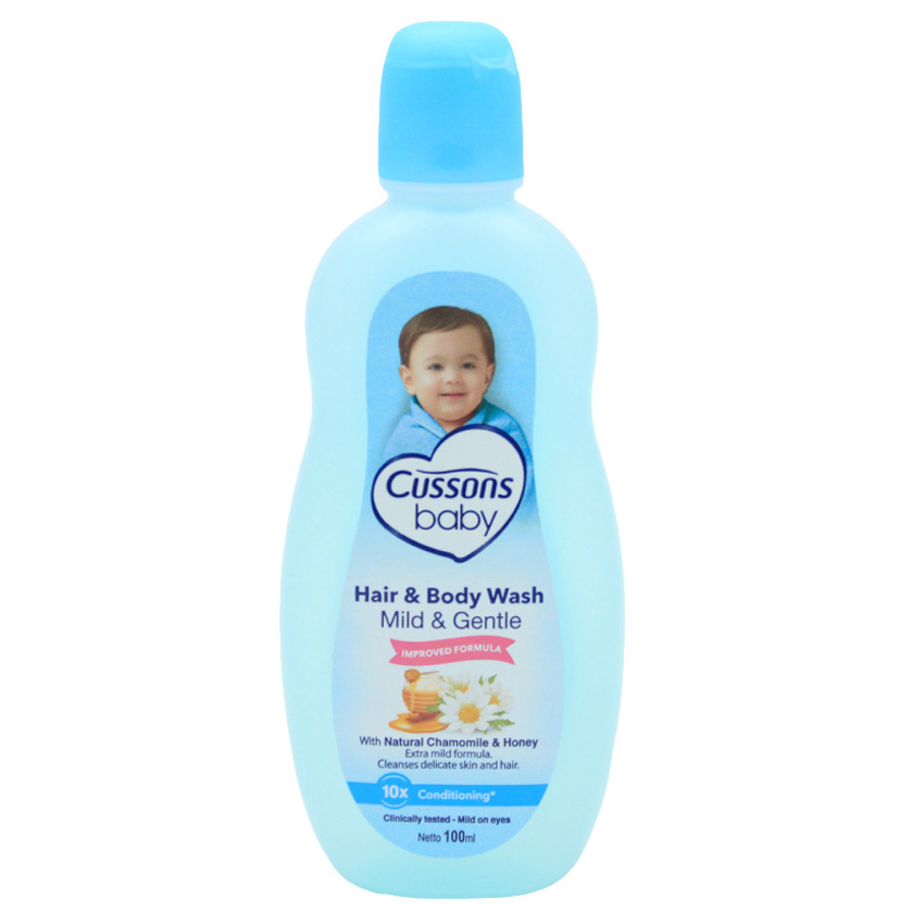 CUSSONS BABY HAIR AND BODY WASH MILD&GENTLE 100ML 2