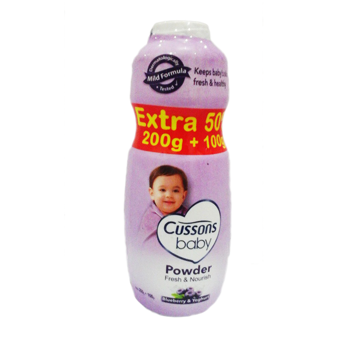 CUSSONS BABY POWDER FRESH & NOURISH 200GR EXTRA 50% 2