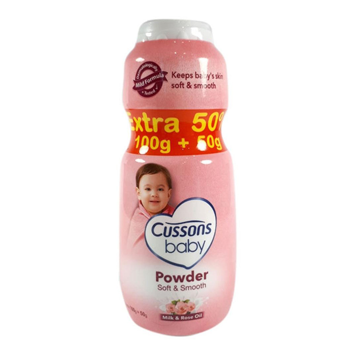 CUSSONS BABY POWDER SOFT & SMOOTH 150GR 2