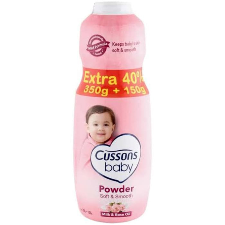 CUSSONS BABY POWDER SOFT & SMOOTH 500G 2