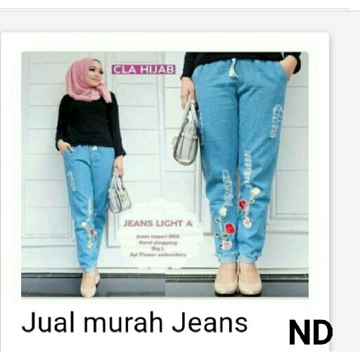  Celana  Jeans  Kekinian  DindaGrosir