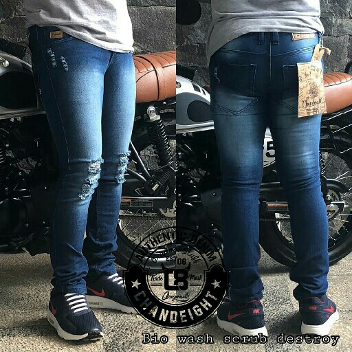 Celana Panjang Jeans Ripped Destroy 3