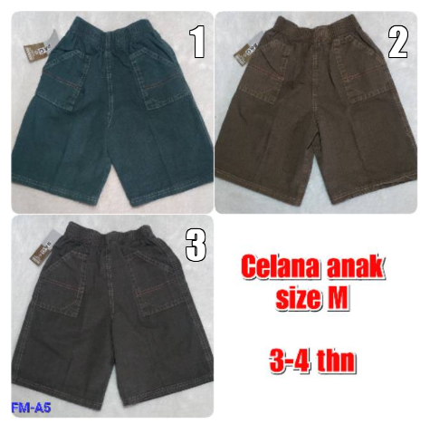 Celana anak kolor