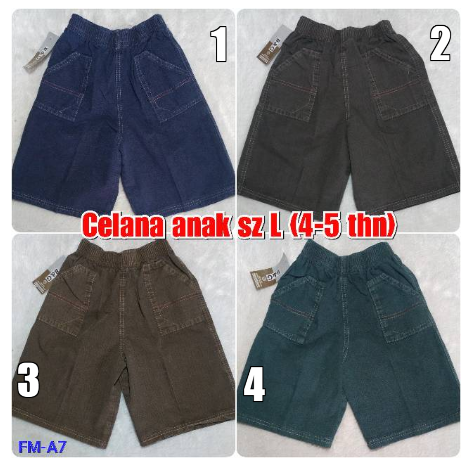 Celana anak kolor 3