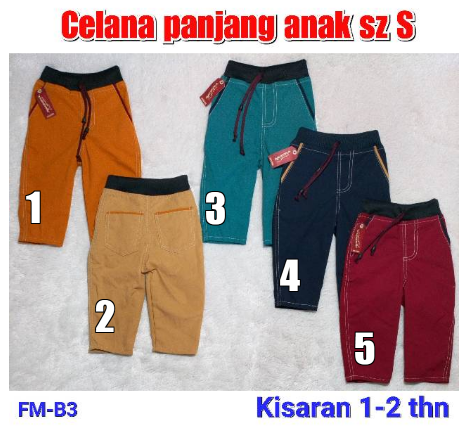 Celana panjang anak 2